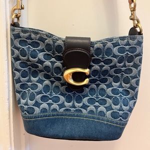 Denim Coach Handbag